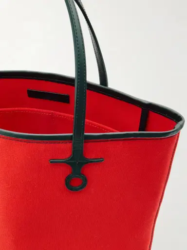 JW Anderson Anchor Leather-trimmed Canvas Tote | Thumbnail 5