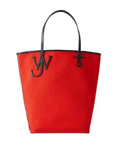 JW Anderson Anchor Leather-trimmed Canvas Tote | Thumbnail 1