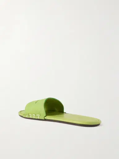 JW Anderson Loafer Whipstitched Suede Slides | Thumbnail 3 JW Anderson Loafer Whipstitched Suede Slides | Thumbnail 3