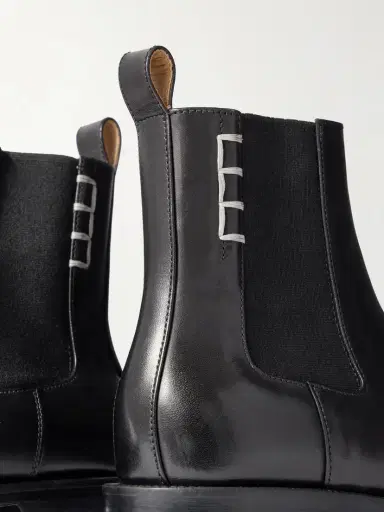 JW Anderson Loafer Whipstitched Leather Chelsea Boots | Thumbnail 4 JW Anderson Loafer Whipstitched Leather Chelsea Boots | Thumbnail 4