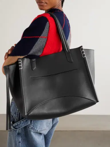 JW Anderson Loafer Cabas Tasseled Leather Shoulder Bag | Thumbnail 2 JW Anderson Loafer Cabas Tasseled Leather Shoulder Bag | Thumbnail 2