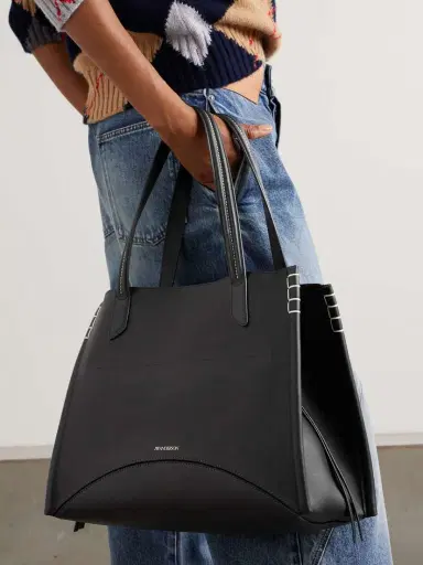 JW Anderson Loafer Cabas Tasseled Leather Shoulder Bag | Thumbnail 6 JW Anderson Loafer Cabas Tasseled Leather Shoulder Bag | Thumbnail 6