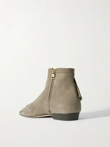JW Anderson Ruffled Suede Ankle Boots | Thumbnail 3 JW Anderson Ruffled Suede Ankle Boots | Thumbnail 3