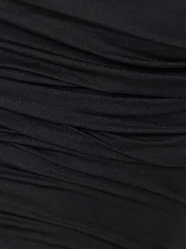 AGOLDE Gwyneth Strapless Ruched Stretch-jersey Bodysuit | Thumbnail 4