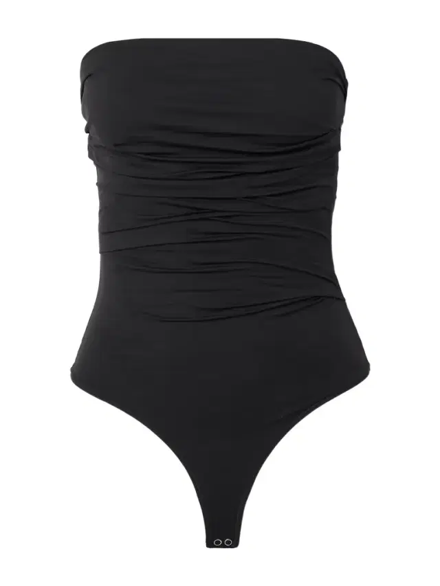 Gwyneth Strapless Ruched Stretch-jersey Bodysuit
