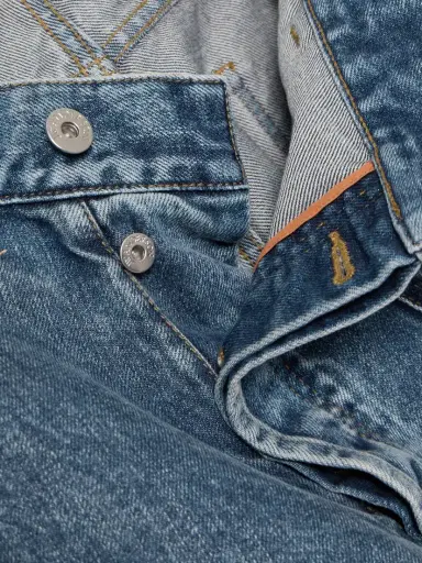 JW Anderson Twisted Asymmetric Embroidered High-rise Jeans | Thumbnail 5 JW Anderson Twisted Asymmetric Embroidered High-rise Jeans | Thumbnail 5