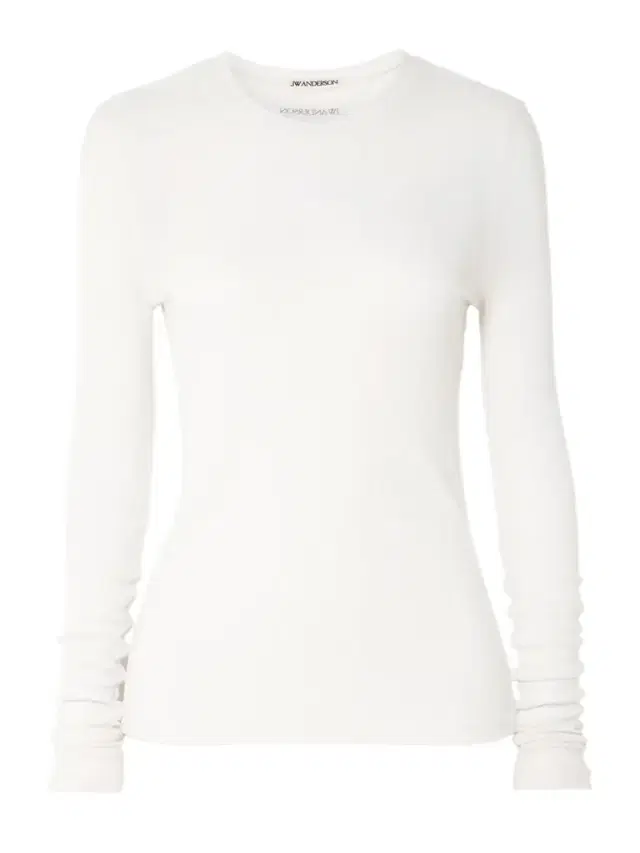 JW Anderson Ribbed Modal-jersey T-shirt
