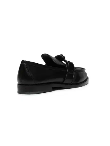 Bottega Veneta Women's Astaire Leather Loafers - Fondant - Size 8 | Thumbnail 3 Bottega Veneta Women's Astaire Leather Loafers - Fondant - Size 8 | Thumbnail 3