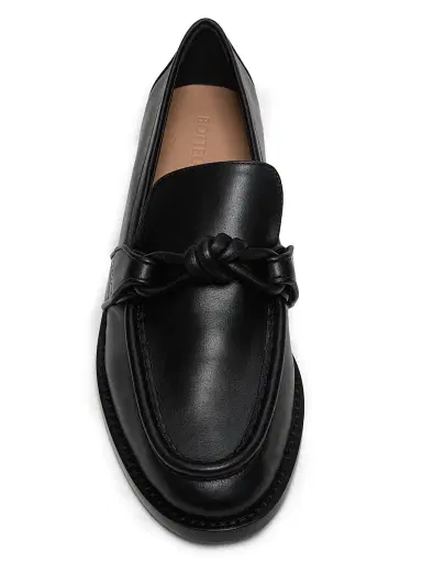 Bottega Veneta Women's Astaire Leather Loafers - Fondant - Size 8 | Thumbnail 4 Bottega Veneta Women's Astaire Leather Loafers - Fondant - Size 8 | Thumbnail 4