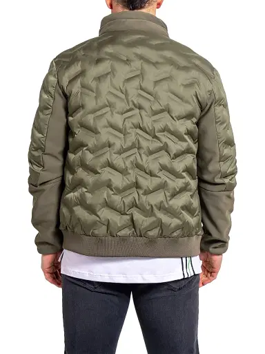 Maceoo Men's Ascension Bomber Jacket - Green | Thumbnail 5 Maceoo Men's Ascension Bomber Jacket - Green | Thumbnail 5