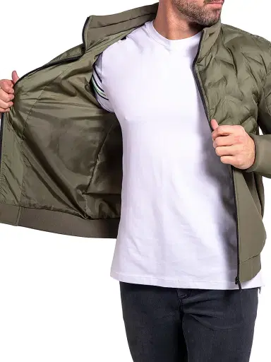Maceoo Men's Ascension Bomber Jacket - Green | Thumbnail 8 Maceoo Men's Ascension Bomber Jacket - Green | Thumbnail 8