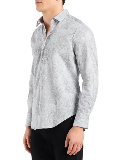 Robert Graham Men's Lexington Floral Print Shirt - White - Size XXL | Thumbnail 3 Robert Graham Men's Lexington Floral Print Shirt - White - Size XXL | Thumbnail 3
