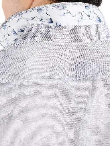 Robert Graham Men's Lexington Floral Print Shirt - White - Size XXL | Thumbnail 6 Robert Graham Men's Lexington Floral Print Shirt - White - Size XXL | Thumbnail 6