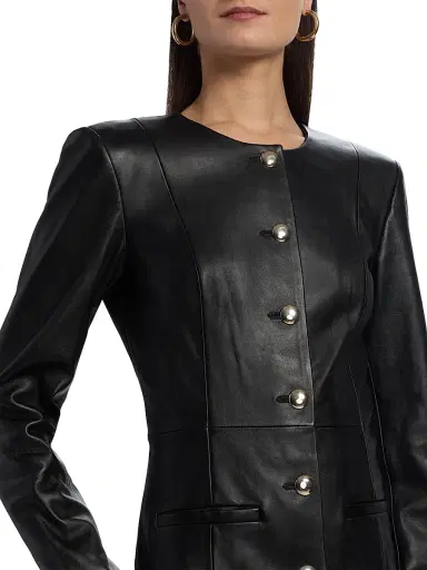 Favorite Daughter Women's Legacy Leather Minidress | Thumbnail 6