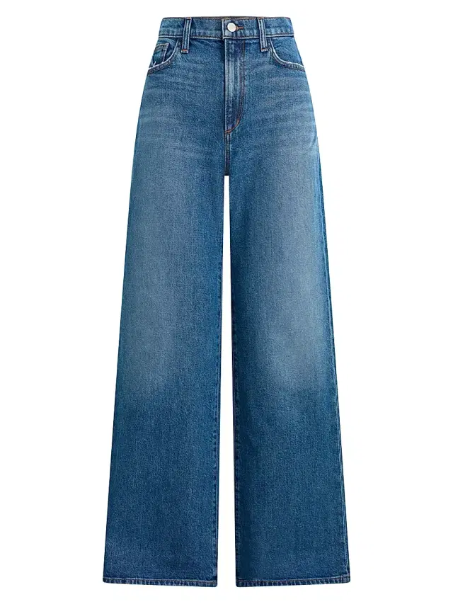 Joe's Jeans Women's The Mia High-Rise Wide-Leg Jeans - Zeal