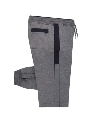 Stefano Ricci Men's Wool Jogger Sweatpants - Dark Grey - Size 38 | Thumbnail 1