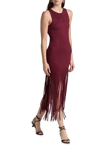 Toccin Women's Margaux Fringe-Hem Dress | Thumbnail 2 Toccin Women's Margaux Fringe-Hem Dress | Thumbnail 2