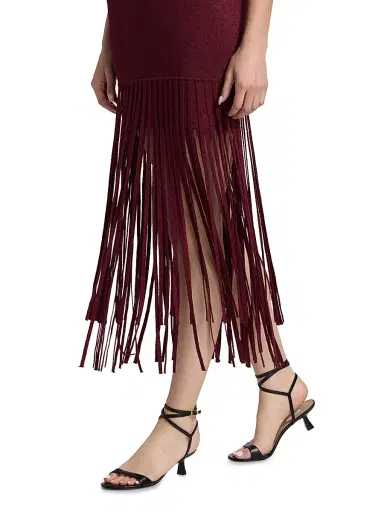 Toccin Women's Margaux Fringe-Hem Dress | Thumbnail 6 Toccin Women's Margaux Fringe-Hem Dress | Thumbnail 6