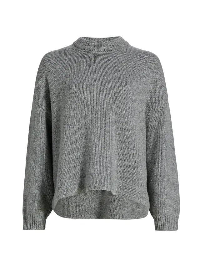 Proenza Schouler Women's Ruthi Chunky Cashmere Sweater - Grey Melange