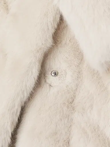 Kobi Halperin Women's Myla Cable Faux-Fur Hooded Coat | Thumbnail 6