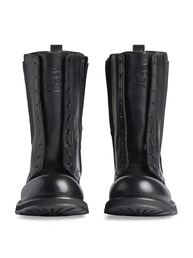 Balenciaga Women's Truck Lace-Up Boots - Black - Size 11 | Thumbnail 3