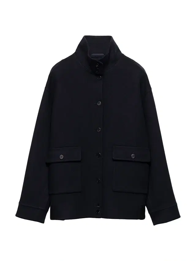 Women's Double Cashwool Jacket - Blue