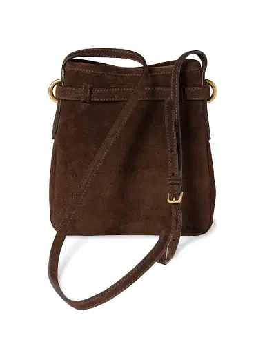 Miu Miu Women's Suede Pouch - Brown | Thumbnail 3 Miu Miu Women's Suede Pouch - Brown | Thumbnail 3