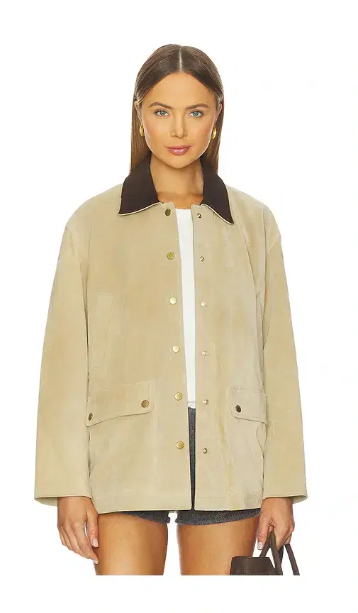 rag & bone Cassidy Suede Jacket