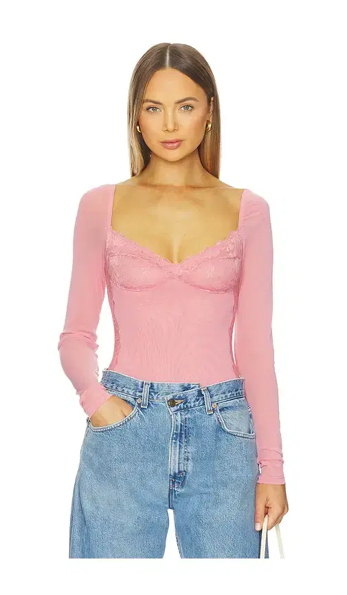 Free People Suddenly Fine Bodysuit