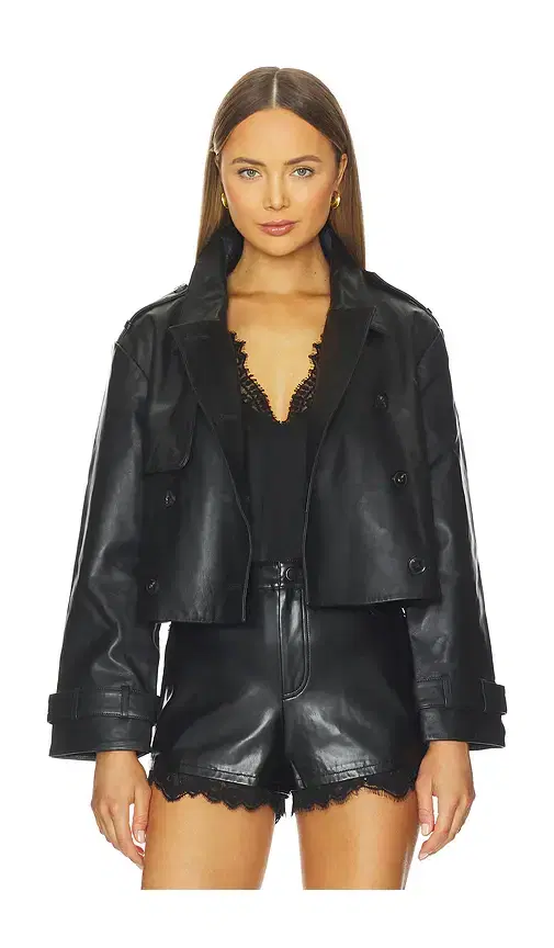Saskia Genuine Leather Jacket