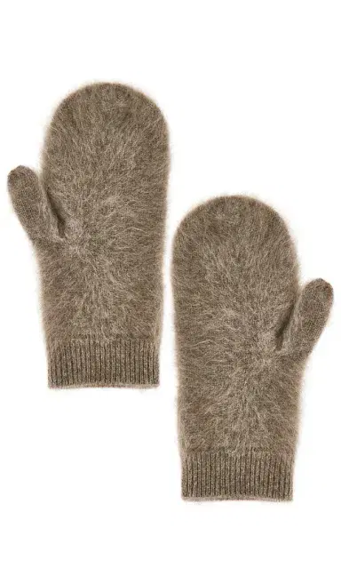 Lisa Yang Brushed Mittens | Thumbnail 2