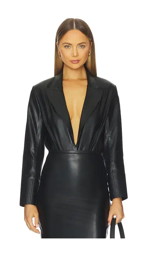 Norma Kamali Easy Fit Single Breasted Bodysuit