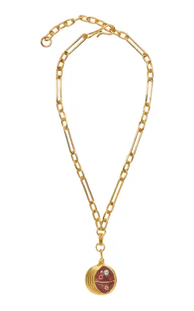 Lizzie Fortunato Pomegranate Pendant Necklace | Thumbnail 1 Lizzie Fortunato Pomegranate Pendant Necklace | Thumbnail 1