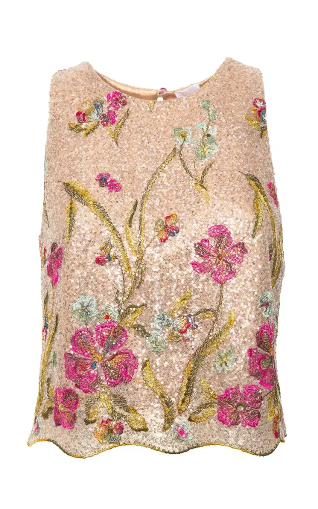 Berillo Embroidered Top