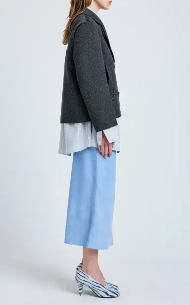 Proenza Schouler Nola Jacquard Trench Coat | Thumbnail 3