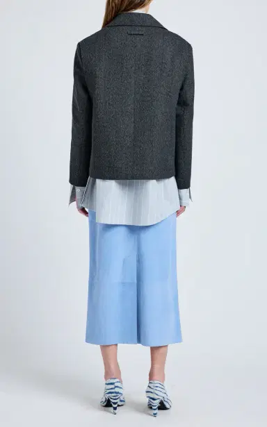 Proenza Schouler Nola Jacquard Trench Coat | Thumbnail 4