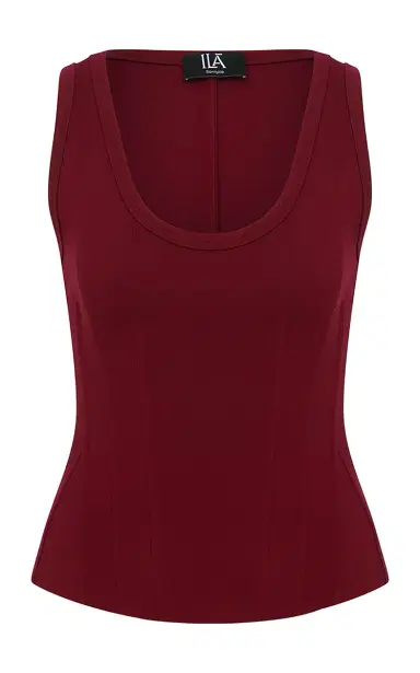 ILA THE BRAND Lilou Corseted Tank Top | Thumbnail 1