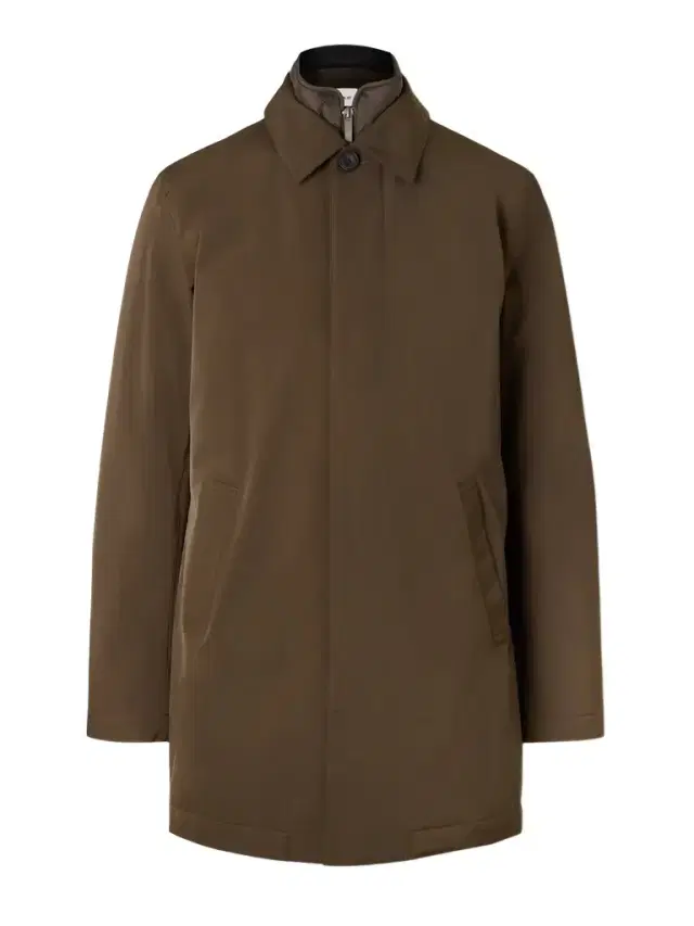 Blake 8240 Coated-Twill Trench Coat - Men