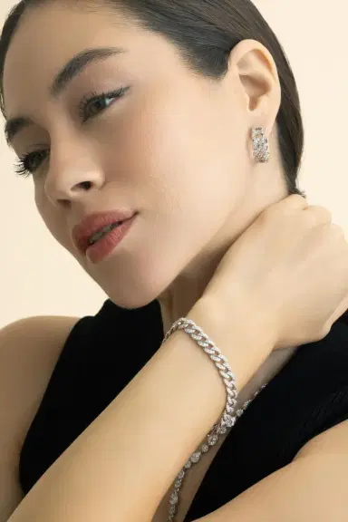 Zydo Diamond Cuban Link Bracelet | Thumbnail 4