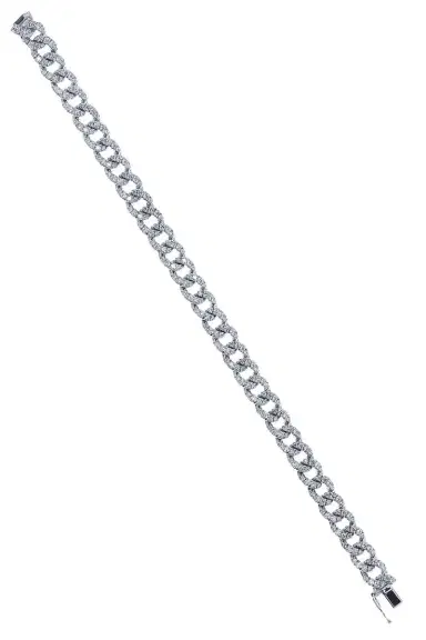 Zydo Diamond Cuban Link Bracelet | Thumbnail 1