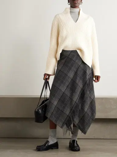 Proenza Schouler White Label Meron Ribbed Wool Sweater | Thumbnail 2