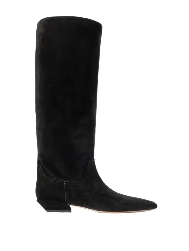 Paris Texas Bettina 25 Suede Knee Boots