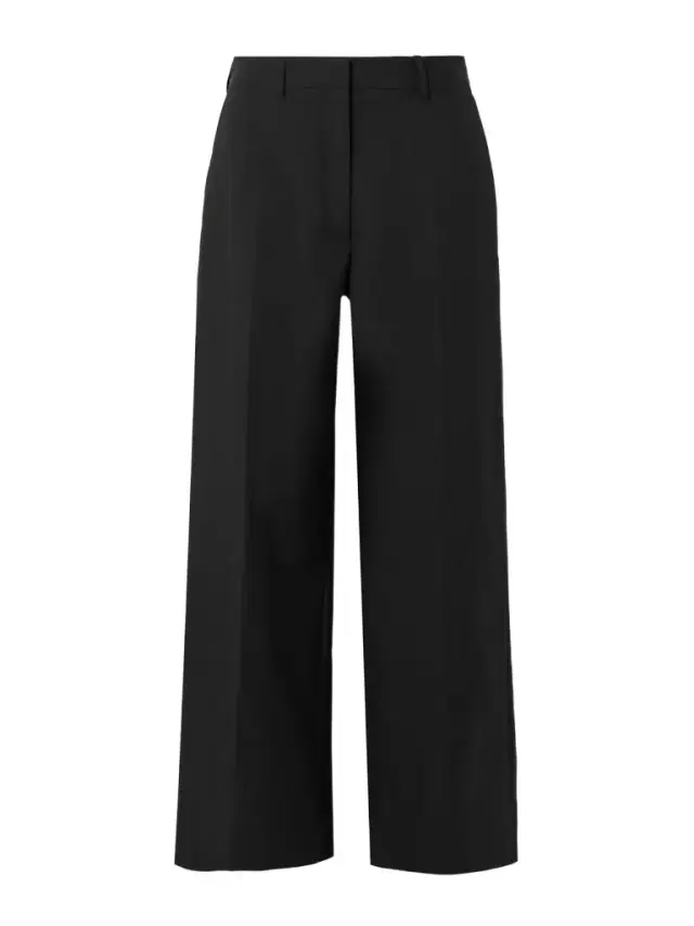 Simone Wool Wide-leg Pants