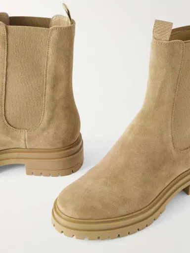 Gianvito Rossi Chester Suede Chelsea Boots | Thumbnail 4 Gianvito Rossi Chester Suede Chelsea Boots | Thumbnail 4