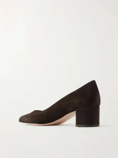 Gianvito Rossi Piper 45 Suede Pumps | Thumbnail 3