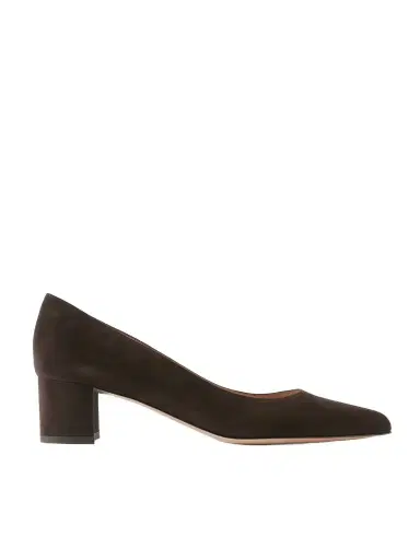 Gianvito Rossi Piper 45 Suede Pumps | Thumbnail 1