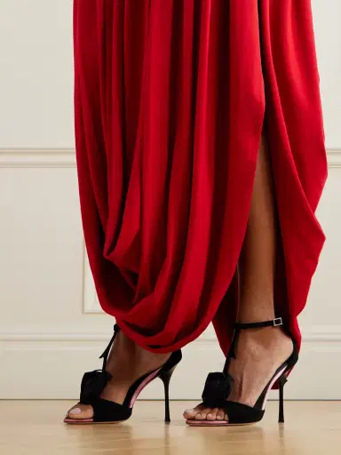 Roger Vivier Epine 100 Embellished Suede Sandals | Thumbnail 2