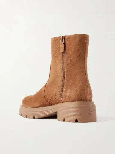 Stuart Weitzman Hudson Lite Suede Chelsea Boots | Thumbnail 3 Stuart Weitzman Hudson Lite Suede Chelsea Boots | Thumbnail 3