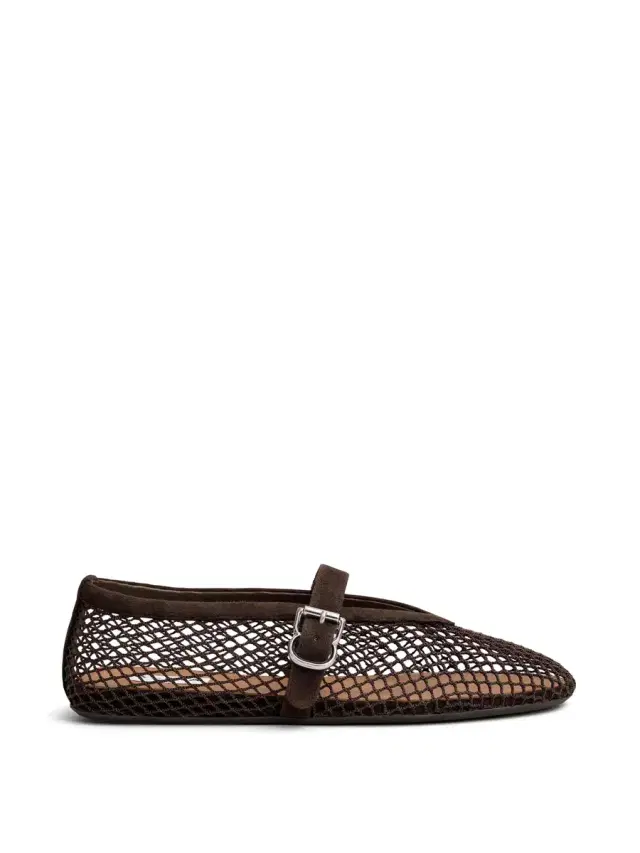 Fishnet Ballet Flats