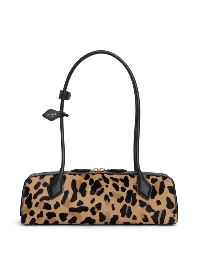 Leopard Haircalf Medium Le Teckel Bag